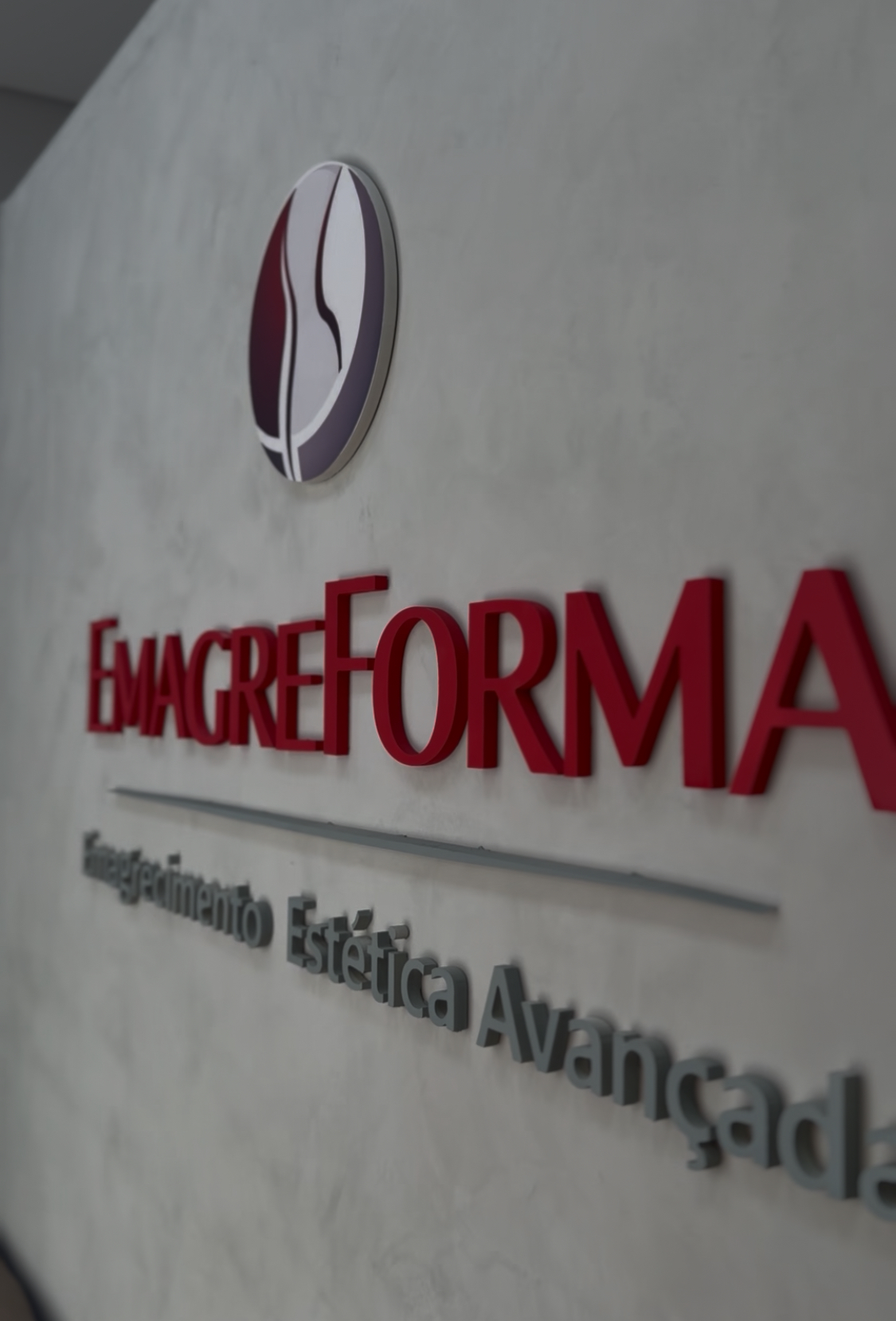 Ambiente interno da clínica Emagreforma