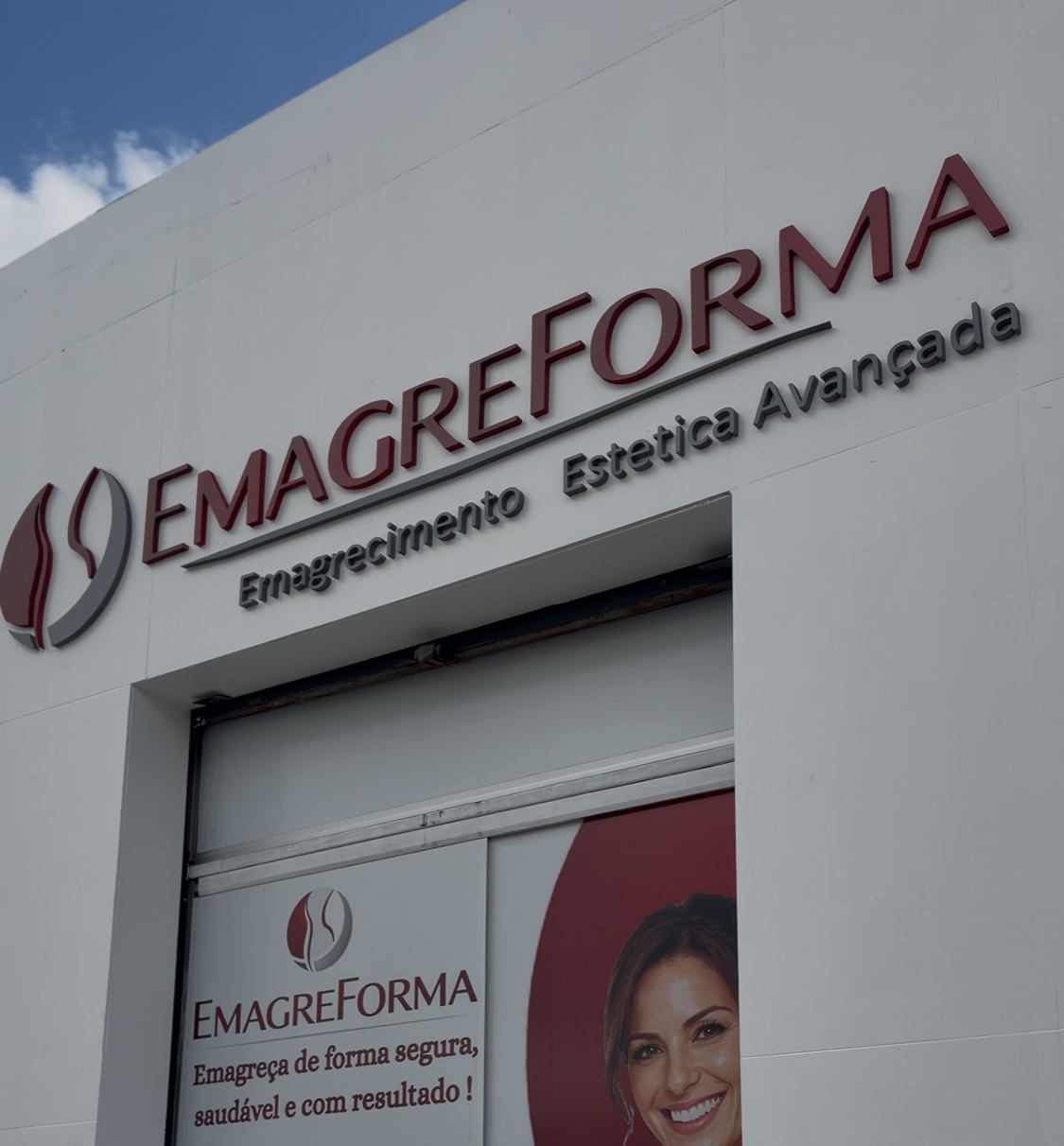 Fachada da clínica Emagreforma em Betim